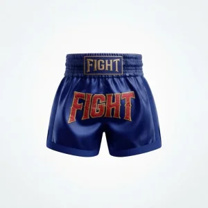 Muay Thai Shorts Map Art Print Manufacturer in Sialkot
