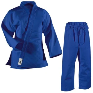 Royal Blue Judo Gi Uniform – Single Weave Martial Arts Suit
