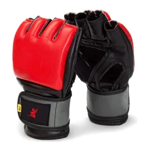 Pro Combat MMA Sparring Gloves 4oz – Leather Open-Palm