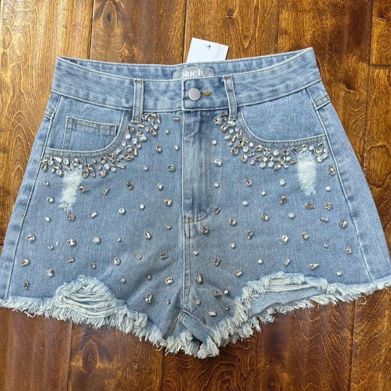 Rhinestones & Distressing