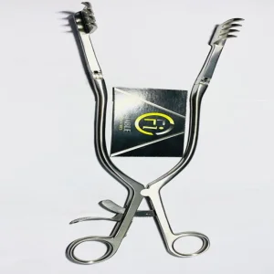 Beckmann Adson Retractor Self Retaining 12 inches 4X4 Sharp/Blunt
