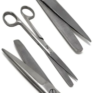 Dressing operating dissecting scissors 14 cm stainless steel