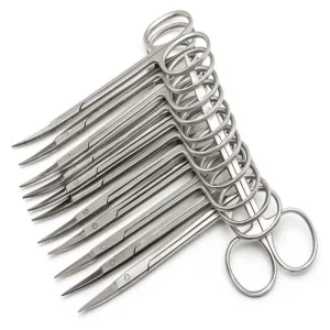 Surgical Medical Instruments Iris Scissors 11cm Stainless Steel