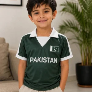 Kids Printed Pakistan Jersey Tee