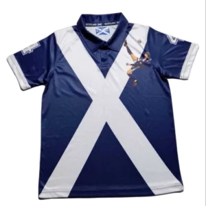 Scotland Saltire Sublimation Polo Shirt | Wholesale