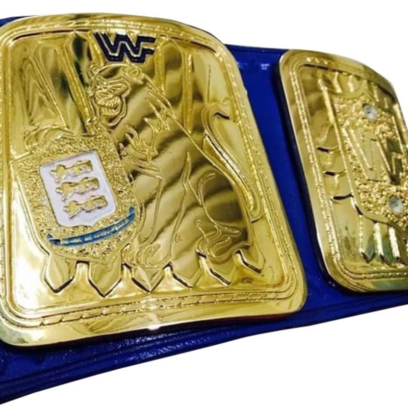 Wrestling Championship Belt with leather strap