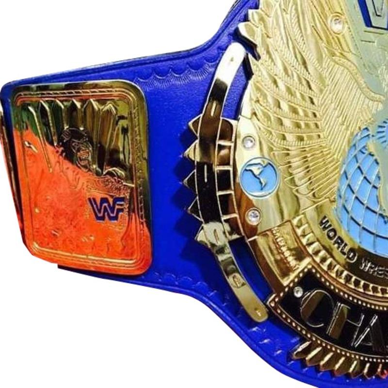 Wrestling Championship Belt with leather strap