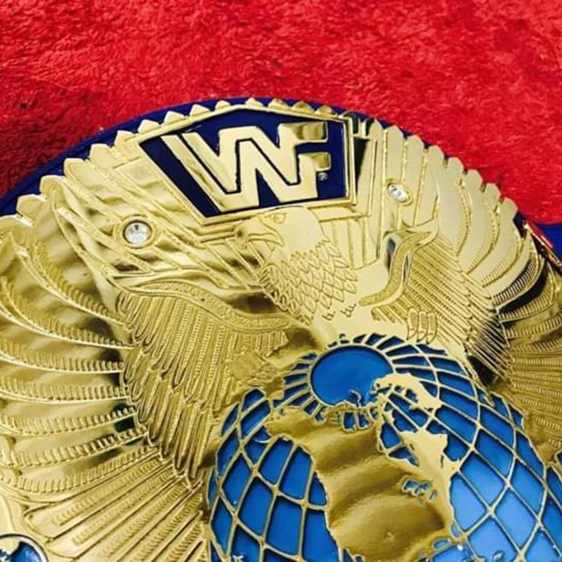 Wrestling Championship Belt with leather strap