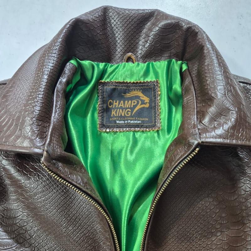 High Quality Cow Hide Leather Jacket