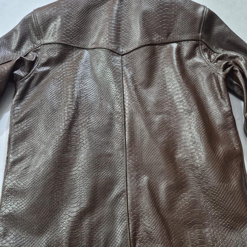 High Quality Cow Hide Leather Jacket