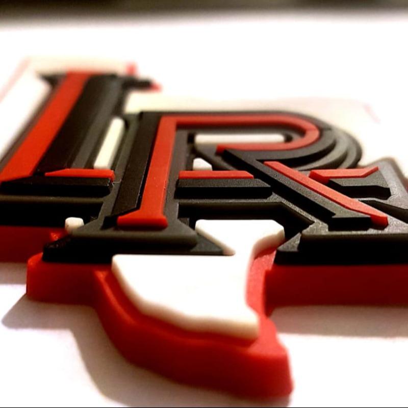 Custom Baseball & American Football Helmet Bumpers 3D adhesive tape