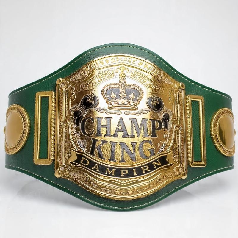 Heavy Weight Wrestling Championship Belt with original leather strap