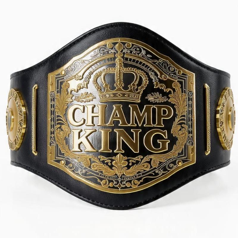 Heavy Weight Wrestling Championship Belt with original leather strap