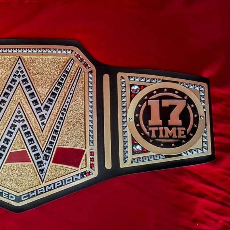 Wrestling Championship Belt with original leather