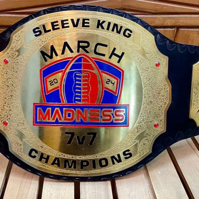 Custom Wrestling Championship Belt – Genuine Leather