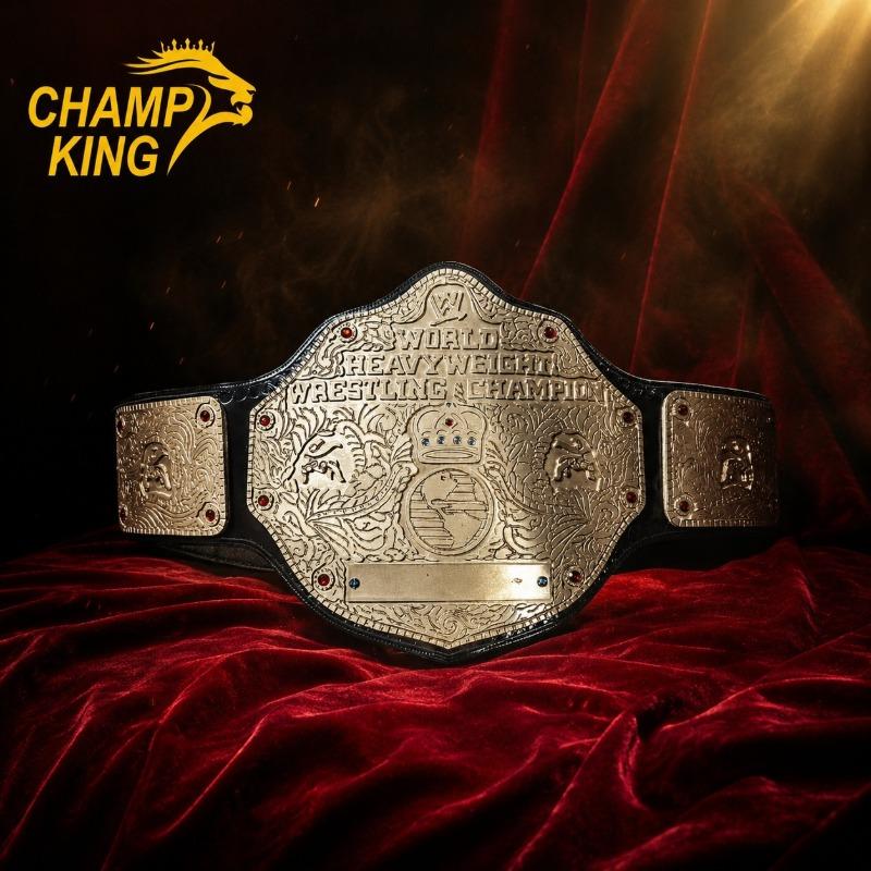 Custom Wrestling Championship Belt – Genuine Leather