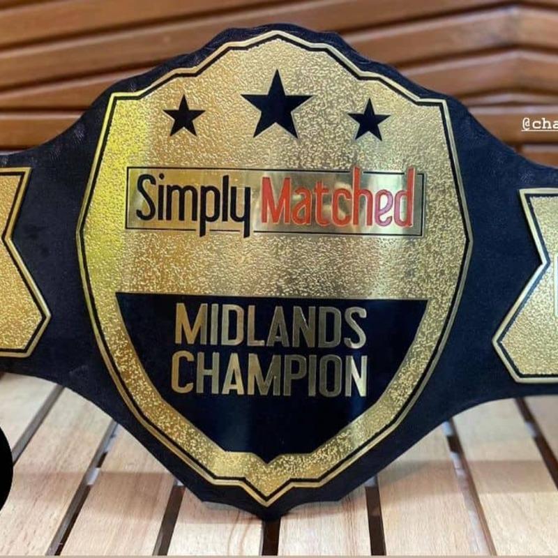 Championship Belt for Wrestlers with leather strap
