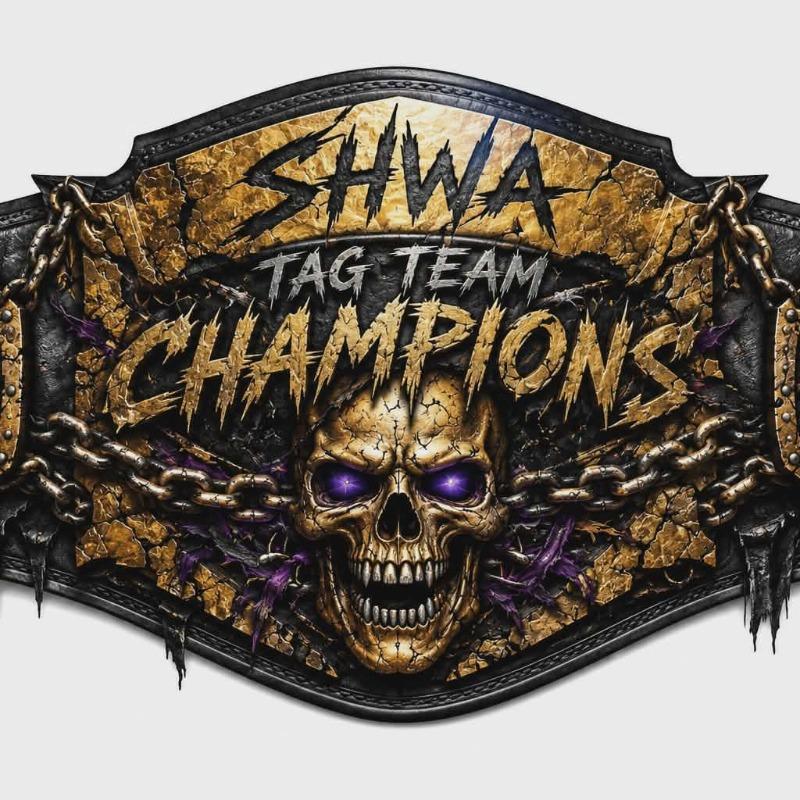 Championship Belt for Wrestlers with leather strap