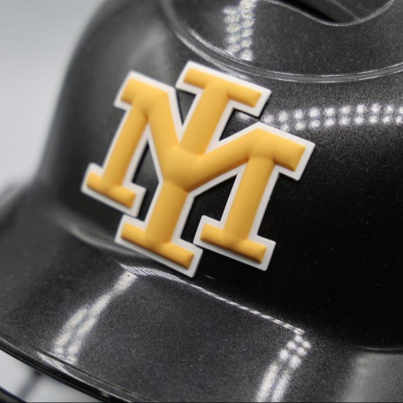 Custom Baseball and American Football Helmet Bumpers 3D adhesive tape