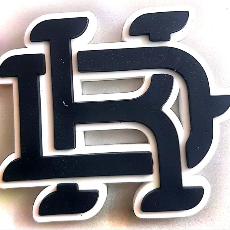 Custom American Baseball & Football Helmet Bumpers 3D adhesive tape