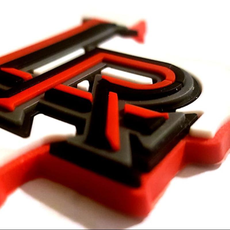 Custom 3D Helmet Bumpers | Adhesive PVC Baseball & Football