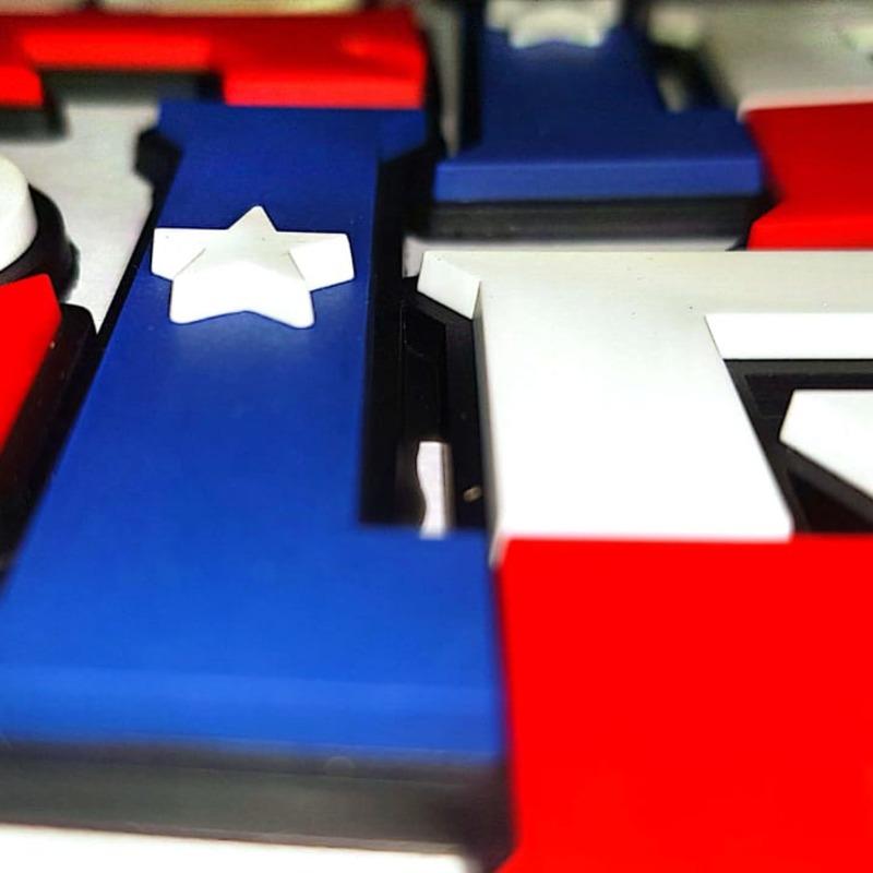 3D Adhesive Helmet Bumpers | Baseball & Football PVC Tape