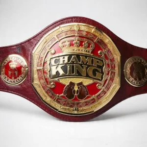 Heavy Weight Wrestling Championship Belt with original leather strap