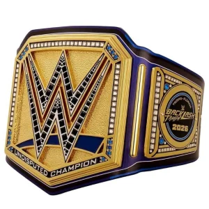 Wrestling Championship Belt with original leather