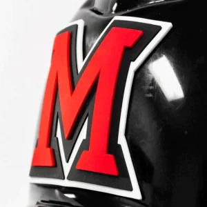 Custom Baseball and American Football Helmet Bumpers 3D adhesive tape