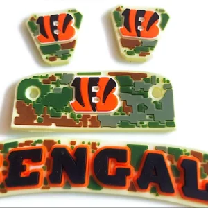 Custom Baseball and American Football Full and Mini Helmet Bumpers 3D adhesive tape