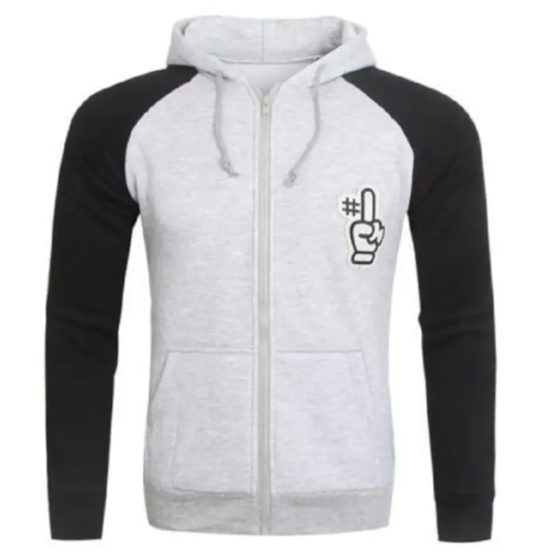 Custom Men's Zip-Up Winter Fleece Hoodie – 300 GSM, OEM/Private Label Manufacturer, Sialkot