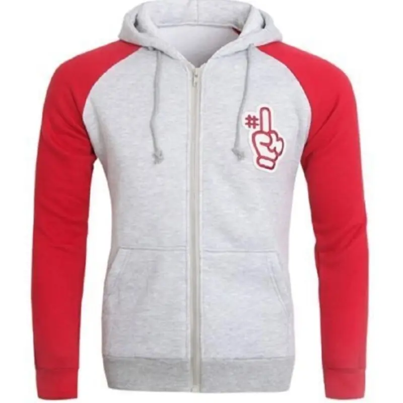 Custom Men's Zip-Up Winter Fleece Hoodie – 300 GSM, OEM/Private Label Manufacturer, Sialkot