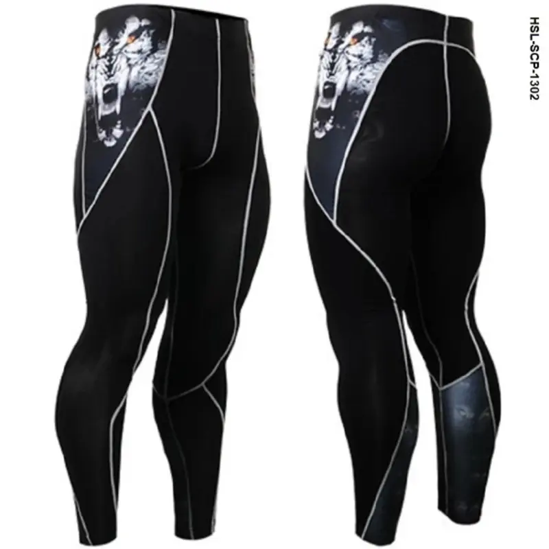 Custom Men's Compression Pants – Gym, Running & Combat Sports, OEM/Private Label Manufacturer, Sialkot