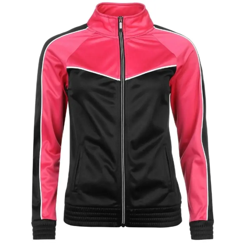 Custom Women's Zip-Up Tricot Tracksuit – OEM/Private Label Manufacturer, Sialkot