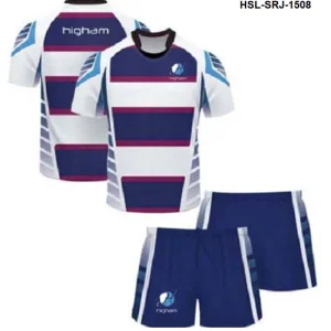 Custom Rugby Training Kit – Navy, White &amp; Maroon
