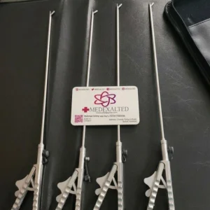 Professional 5mm Single-Action Laparoscopic Needle Holder for Gynaecology &amp; Urology – Reusable Medical Grade"