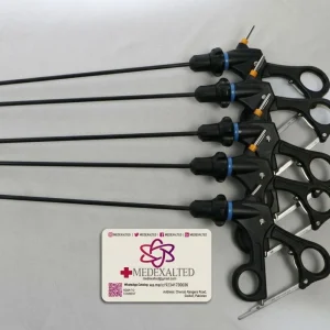 Premium Laparoscopic Toothed Grasper | 5mm Reusable Surgical Grasping Forceps