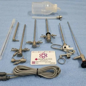 Complete Resectoscope Set with Cystoscope Sheath, TURP Sheath &amp; Working Element – Complete Urology Kit