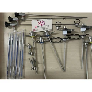 Cystoscopy Setup: Telescope, Bridge &amp; Monopolar Working Element