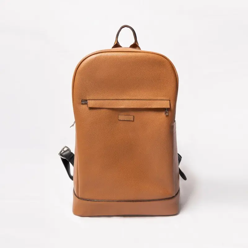 HEROIC Genuine Leather Backpack for Men – Tan Brown
