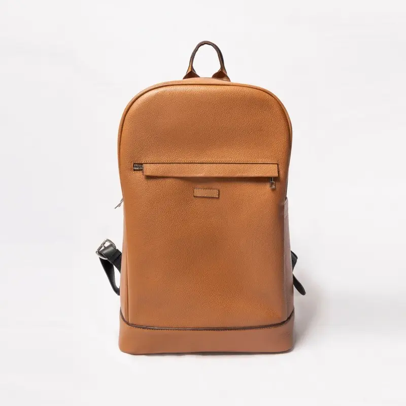 HEROIC Genuine Leather Backpack for Men – Tan Brown