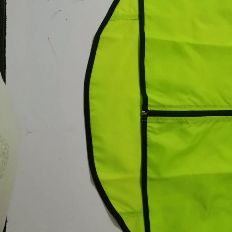 High-Visibility Neon Green Athletic Cycling Vest