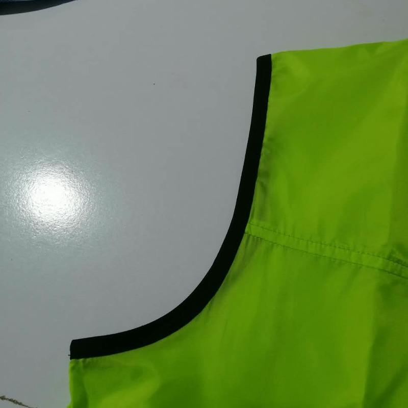 High-Visibility Neon Green Athletic Cycling Vest