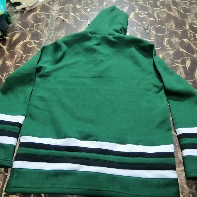 Custom Ice Hockey-Style Pullover Hoodie