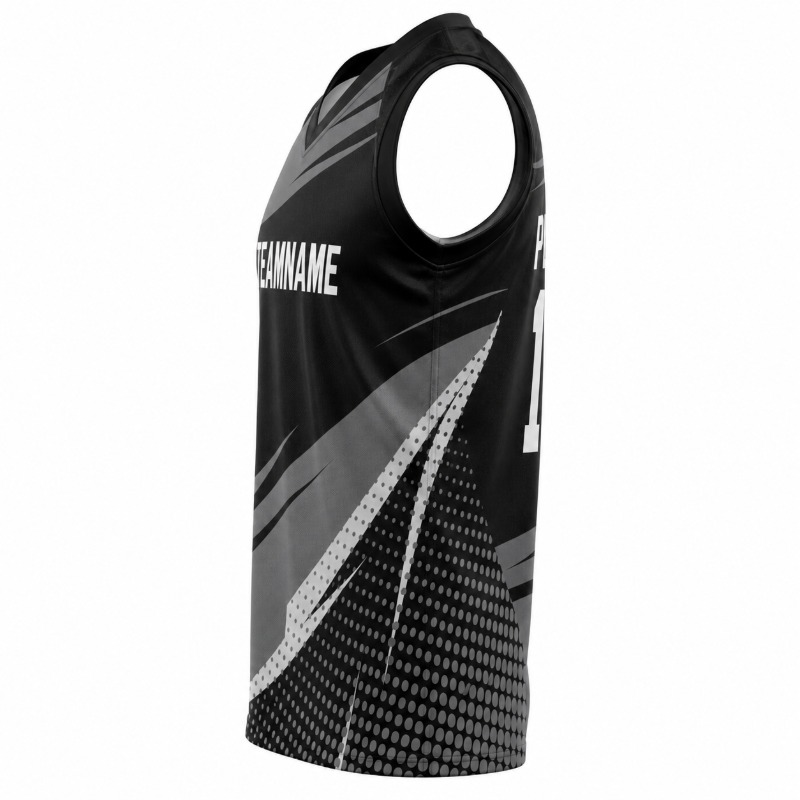 Wholesale Custom Volleyball Jersey, Sublimation Printed Sleeveless V-Neck Team Jersey