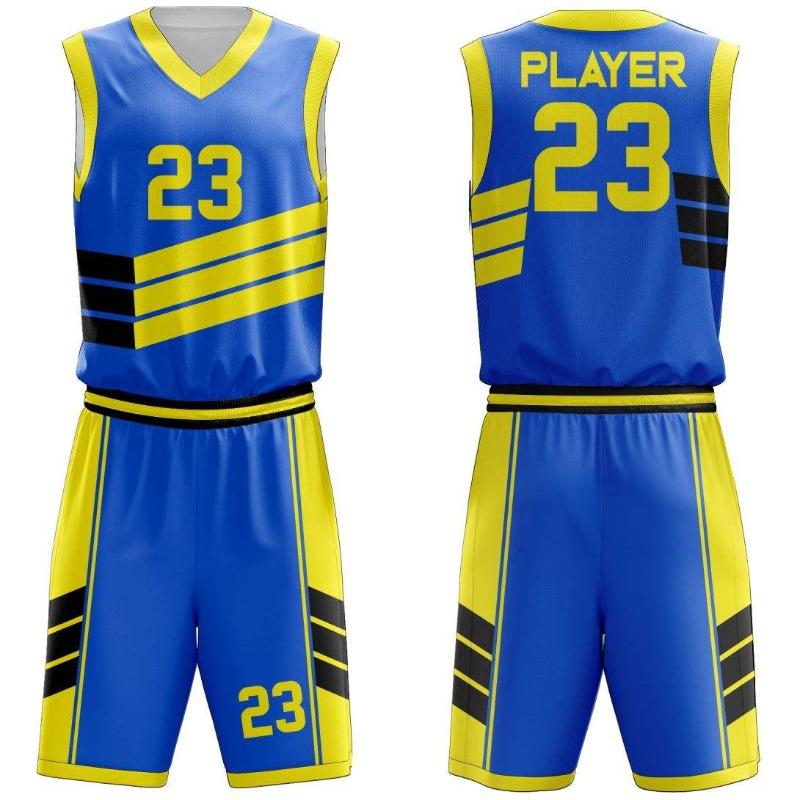 Custom Basketball Uniform Set, Sublimated Jersey and Shorts, Wholesale Custom Logo Uniforms Manufacturer Sialkot