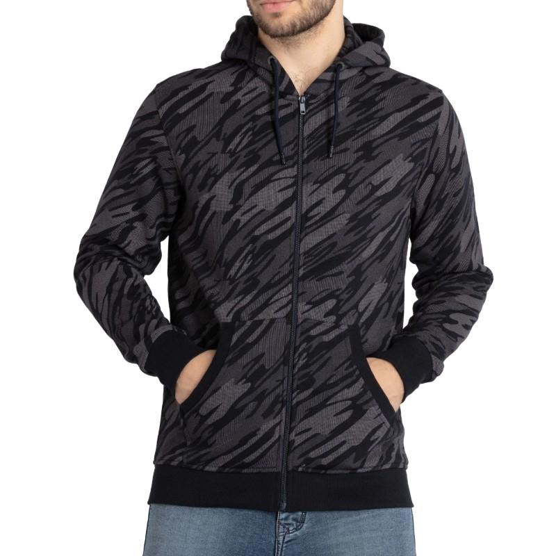 Custom Zip Up Hoodie | 280GSM Cotton Polyester Fleece | Private Label Manufacturer Sialkot