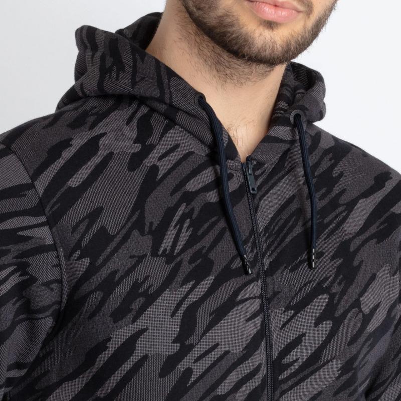 Custom Zip Up Hoodie | 280GSM Cotton Polyester Fleece | Private Label Manufacturer Sialkot