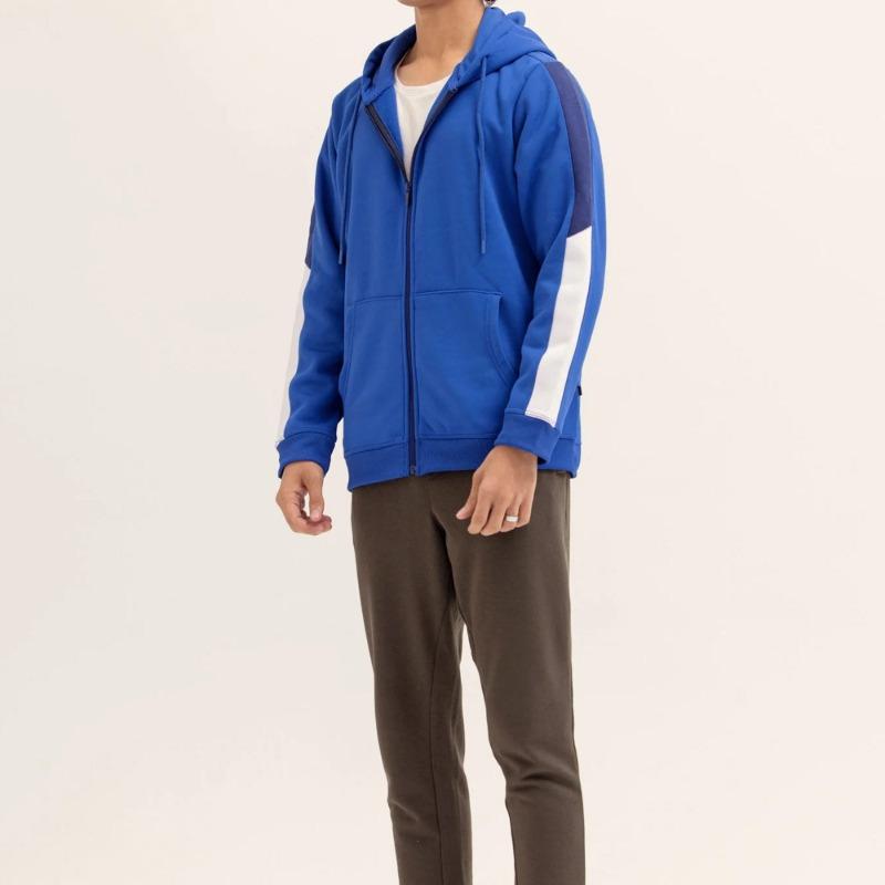 Custom Zip Up Hoodie Manufacturer | 100% Cotton Fleece Full Zipper Hoodie | OEM Wholesale Sialkot Pakistan