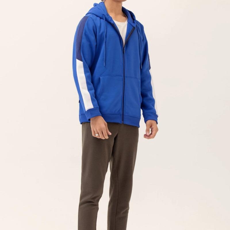 Custom Zip Up Hoodie Manufacturer | 100% Cotton Fleece Full Zipper Hoodie | OEM Wholesale Sialkot Pakistan